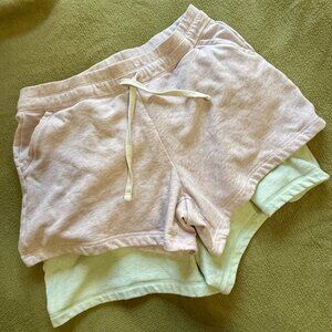 NWOT - 2 Pair Women's Sweat Shorts - XL